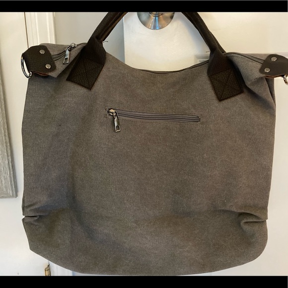 Classic - Vintage Hobo Canvas Shoulder bag. I used for work bag- lots of space - Picture 2 of 7